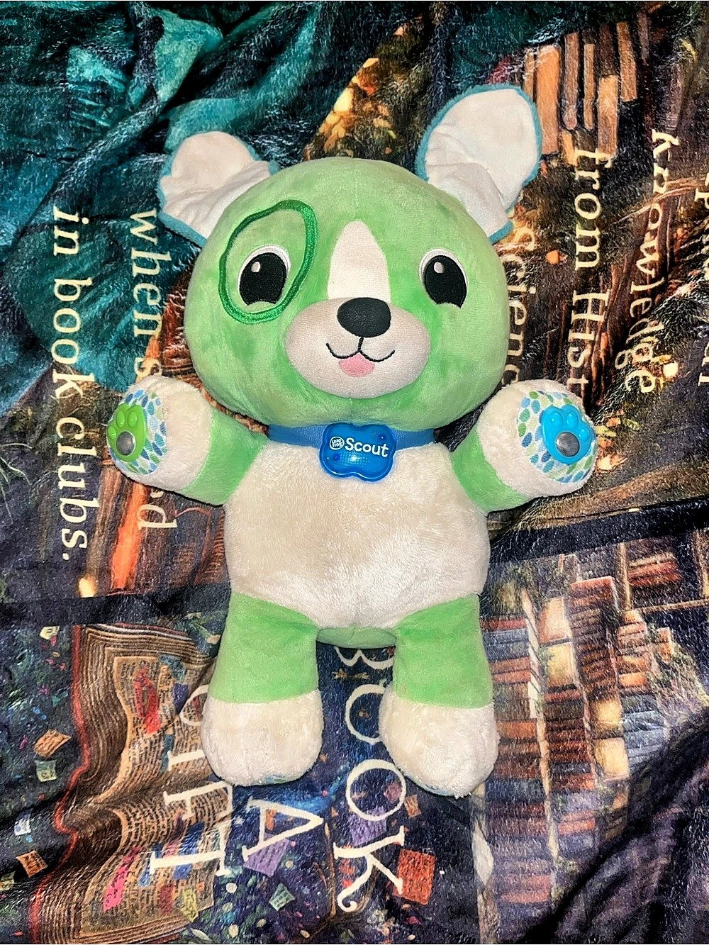 Leapfrogs Scout Interactive Green Plush Toy